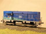 Motorová lokomotiva 740.515-2 TT maketa 