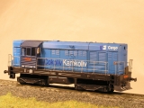 Motorová lokomotiva 742.174-6 TT maketa 