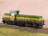 Motorová lokomotiva 731 062-6 O maketa