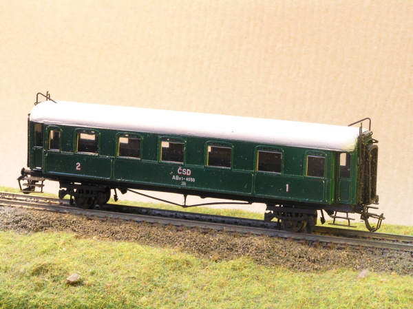 Rychlíkový vůz ABe1-4050 TT