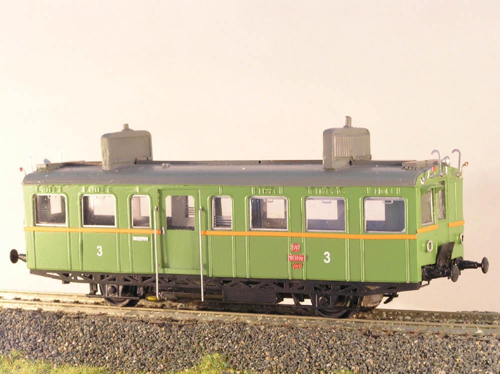 Motorový vůz M130.142 HO maketa