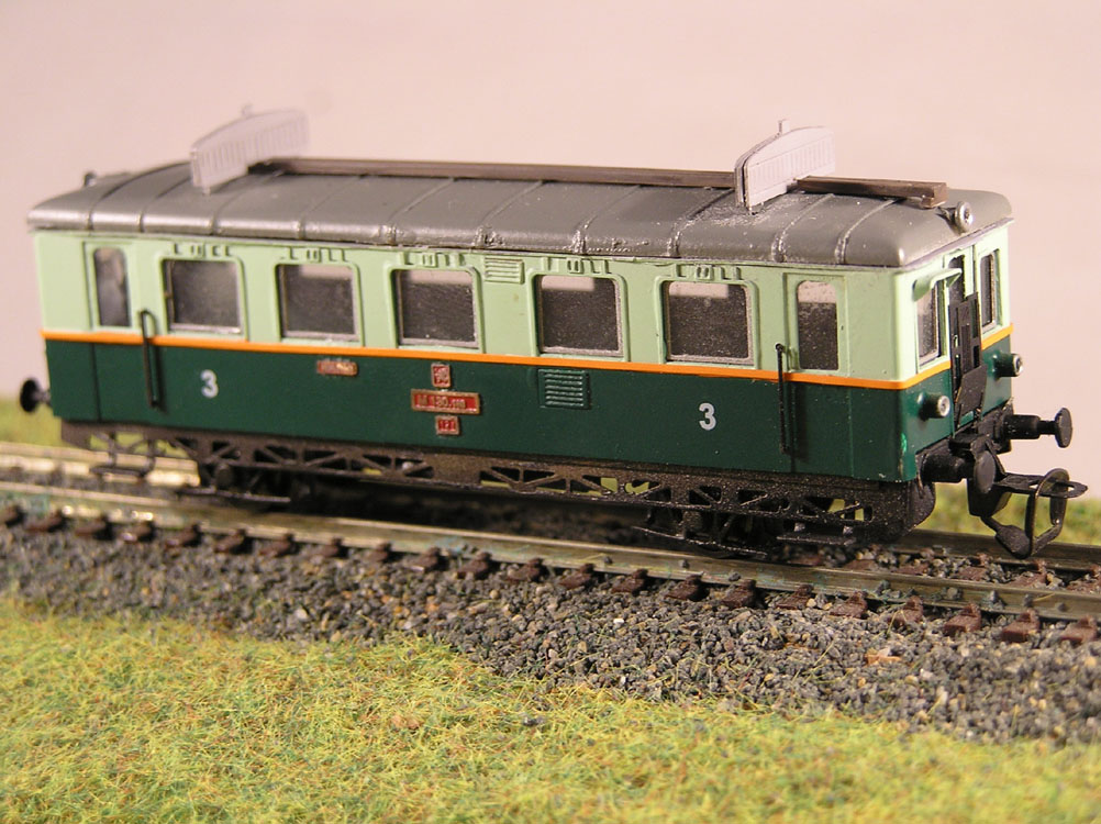 Motorový vůz M130.168 TT maketa