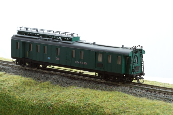 Poštovní/služební vůz DFa 6-8801 N
