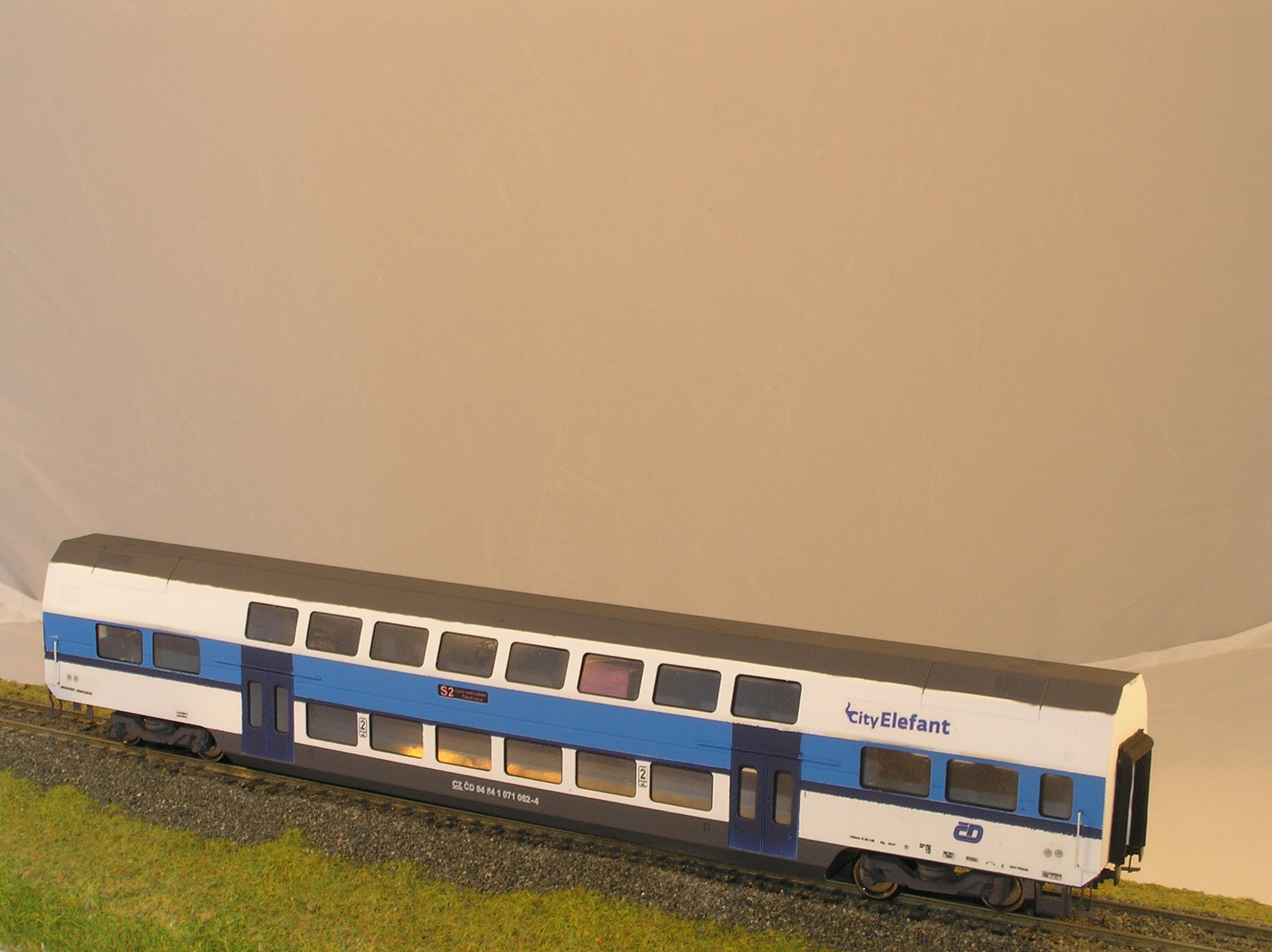 El. motorová jednotka 471 062 HO maketa 