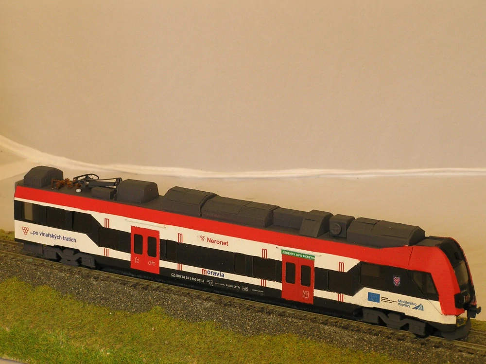 El. motorová jednotka 550./551 TT Moravia IDS JMK - maketa