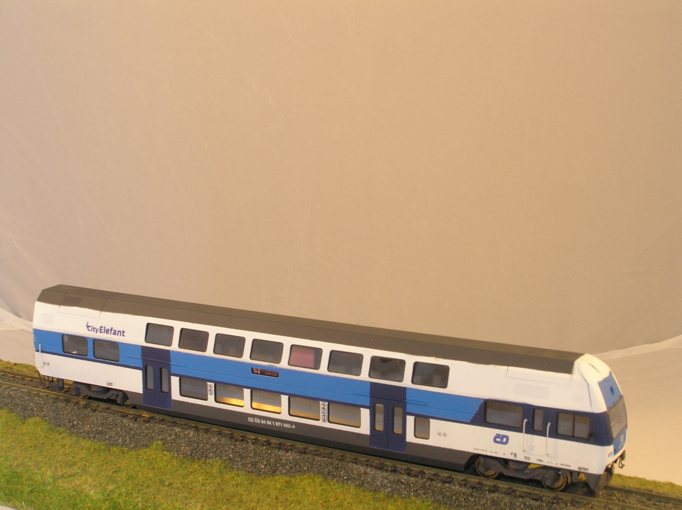 El. motorová jednotka 471 062 HO maketa 