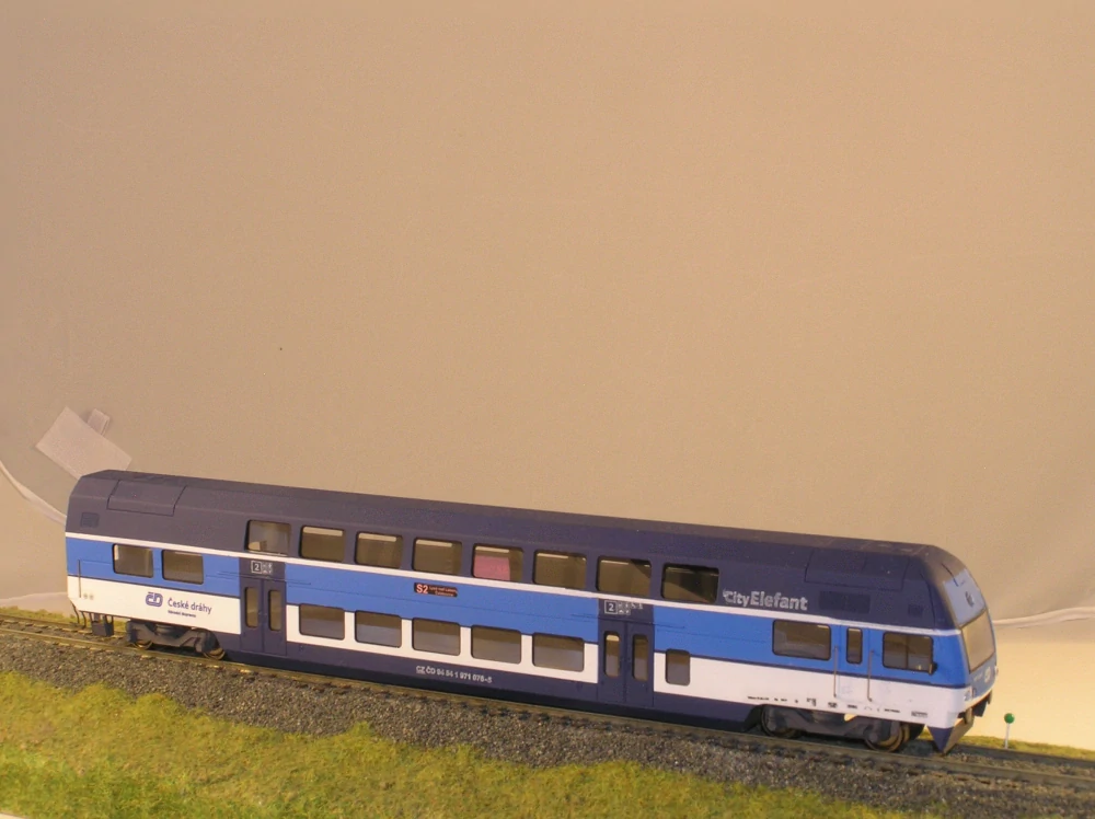 El. motorová jednotka 471 076 TT maketa 