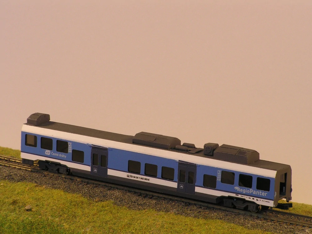 El. motorová jednotka 640/641/642 N Regiopanter ČD - maketa