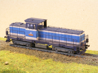 Motorová lokomotiva 714 018-9 TT maketa 