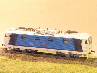 Elektrická lokomotiva 263 002-8 TT maketa 