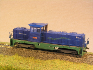 Motorová lokomotiva 714 801-8 TT maketa 