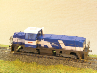 Motorová lokomotiva 746 004-1 TT maketa 