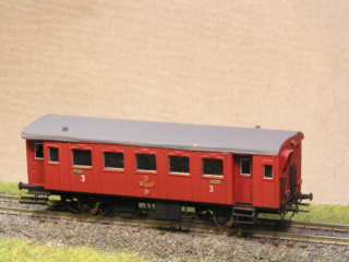 Motorový vůz M122.027 N maketa