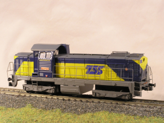 Motorová lokomotiva 730 627-7 N maketa 