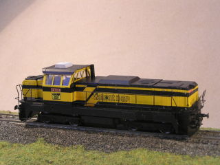 Motorová lokomotiva 741 702-5 N maketa