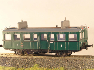 Motorový vůz M130.142 HO maketa