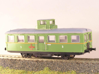 Motorový vůz M120.487 HO maketa