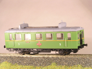 Motorový vůz M130.168 HO maketa 