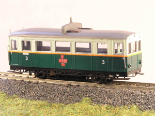 Motorový vůz M120.203 HO maketa