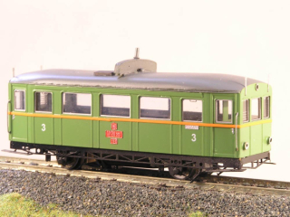 Motorový vůz M120.203 HO maketa 