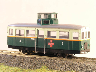 Motorový vůz M120.306 HO maketa 