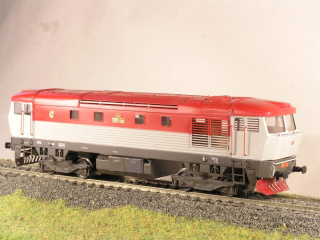 Motorová lokomotiva T478.1154 HO maketa 