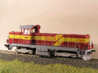 Motorová lokomotiva 731 001-4 HO maketa 