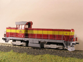 Motorová lokomotiva 731 022-0 HO maketa 