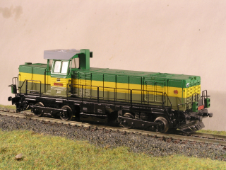 Motorová lokomotiva 731 062-6 HO maketa 