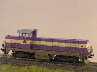 Motorová lokomotiva 731 031-1 HO maketa 