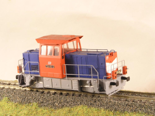 Motorová lokomotiva 708 010-4 HO maketa 