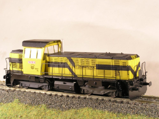 Motorová lokomotiva 744 701-4 HO maketa 