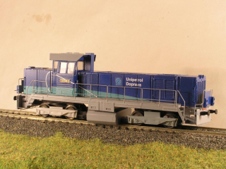 Motorová lokomotiva 729 610-6 HO maketa 