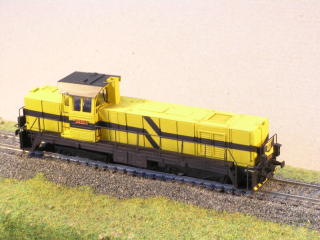 Motorová lokomotiva 729 610-6 HO maketa