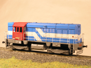Motorová lokomotiva 740 800-8 HO maketa