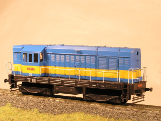 Motorová lokomotiva 740 515-2 HO maketa 