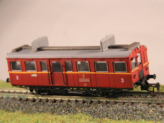Motorový vůz M130.142 N maketa