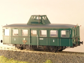 Motorový vůz M130.303 N maketa