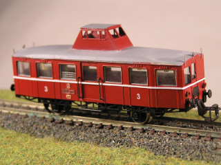 Motorový vůz M130.303 N maketa