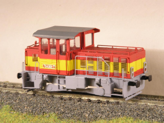 Motorová lokomotiva 704 001-7 N maketa 