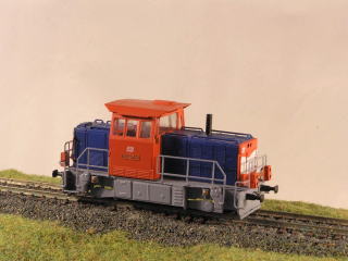 Motorová lokomotiva 708 010-4 N maketa 
