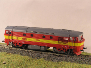 Motorová lokomotiva 751 185-0 N maketa 