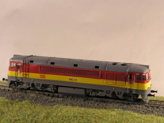 Motorová lokomotiva 775.005-2 TT maketa 