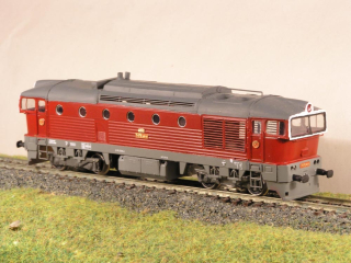 Motorová lokomotiva T478.4010 N maketa 