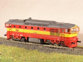 Motorová lokomotiva 754 008-1  N maketa 