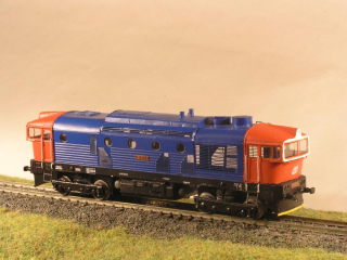 Motorová lokomotiva 755 001-5 N maketa 