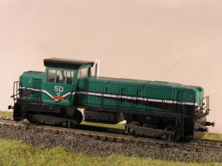 Motorová lokomotiva 724 706-7 N maketa 