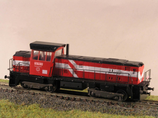 Motorová lokomotiva 724 701-8 N maketa 