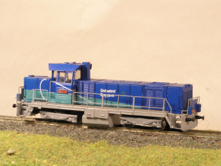 Motorová lokomotiva 729 610-6 N maketa 