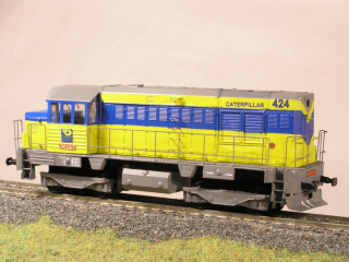 Motorová lokomotiva 740 424-7 N maketa 